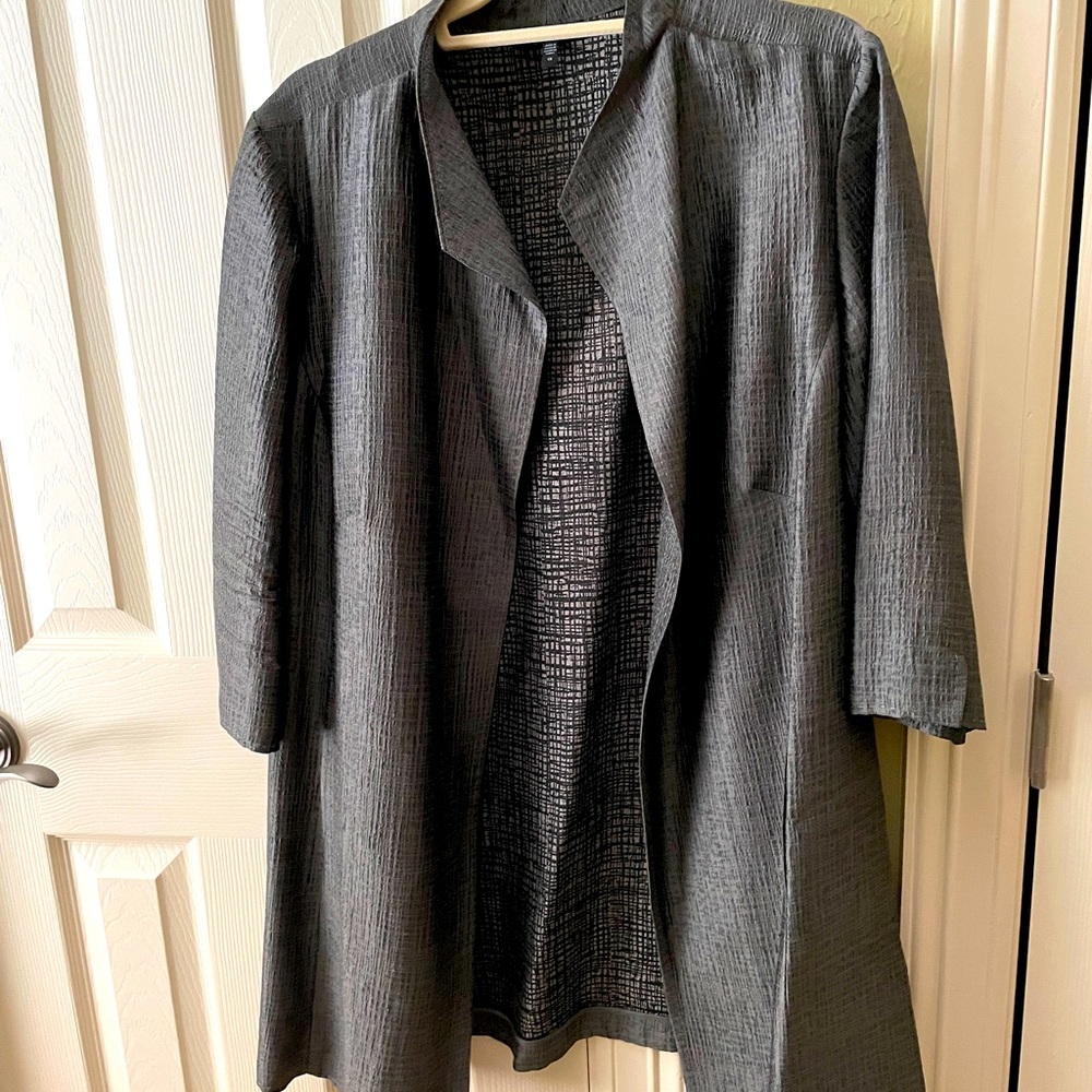Dressy duster coat